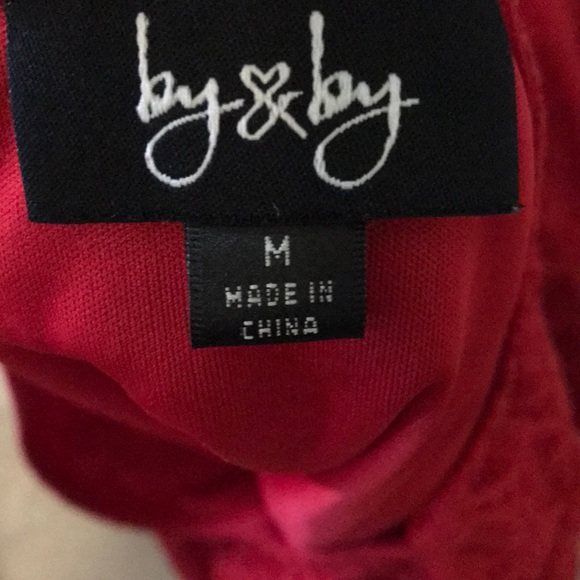 Red dress, size Medium, never worn - Picture 3 of 3